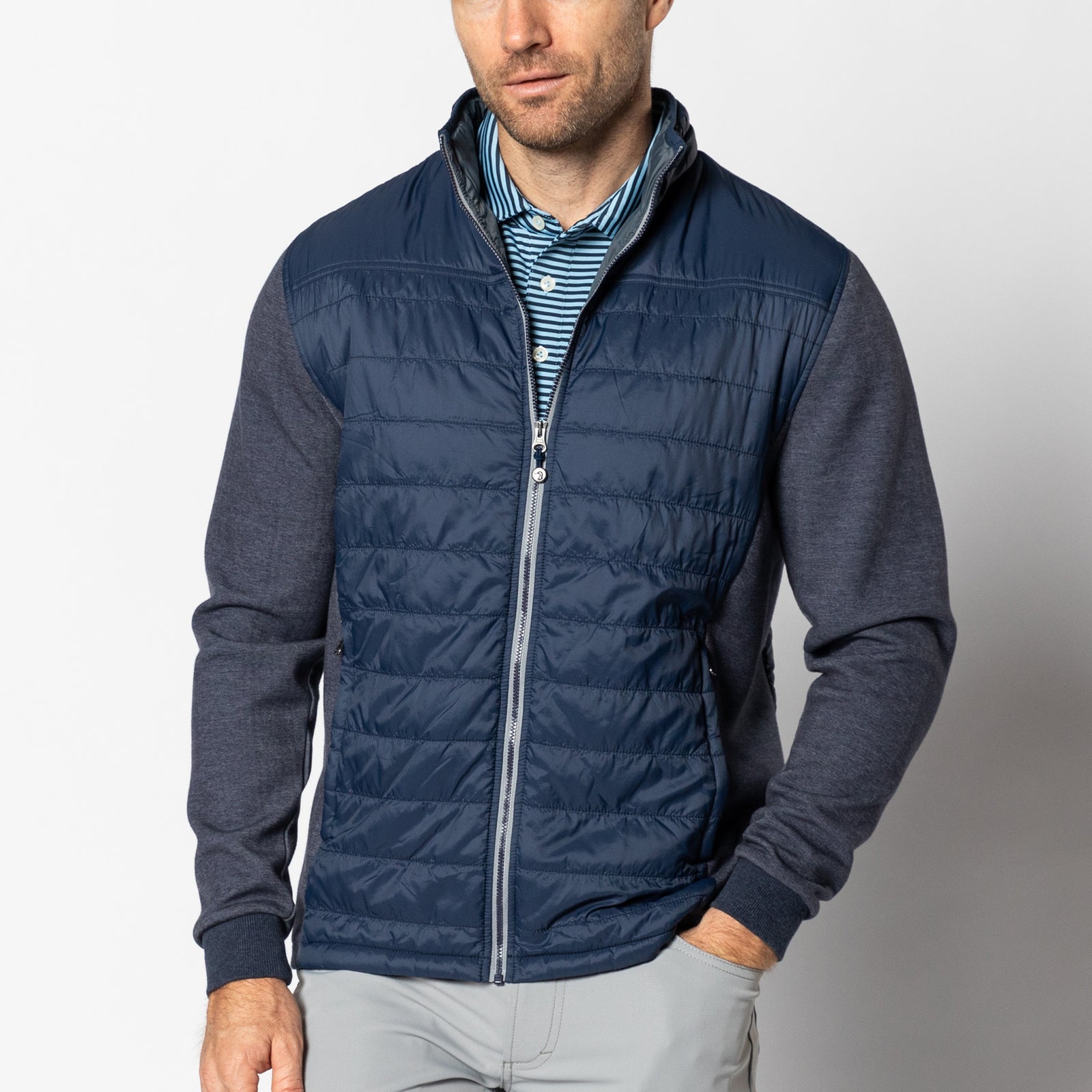 Ridgeland Performance Quilted Jacket - Navy