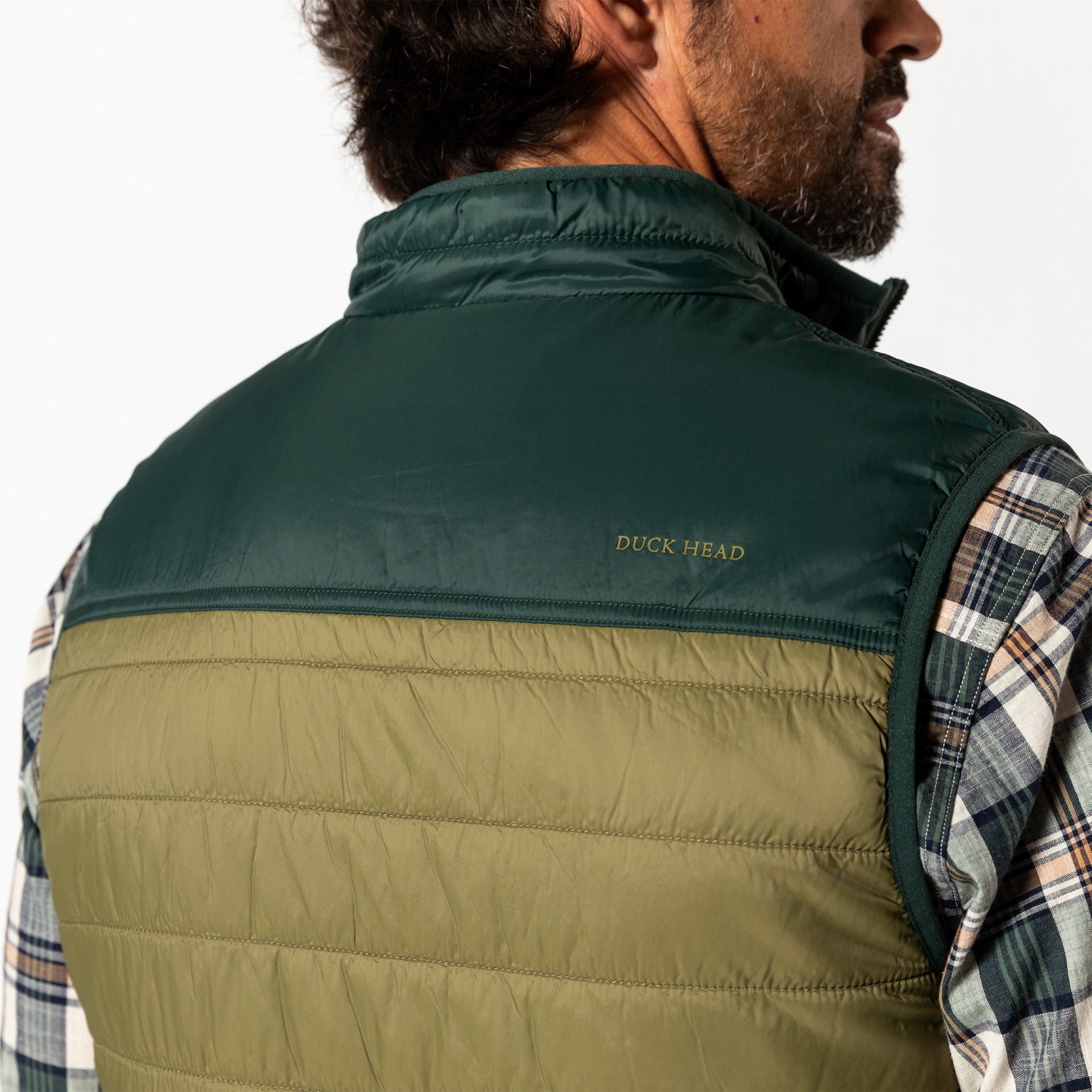 Ridgeland Performance Quilted Vest - Moss Green