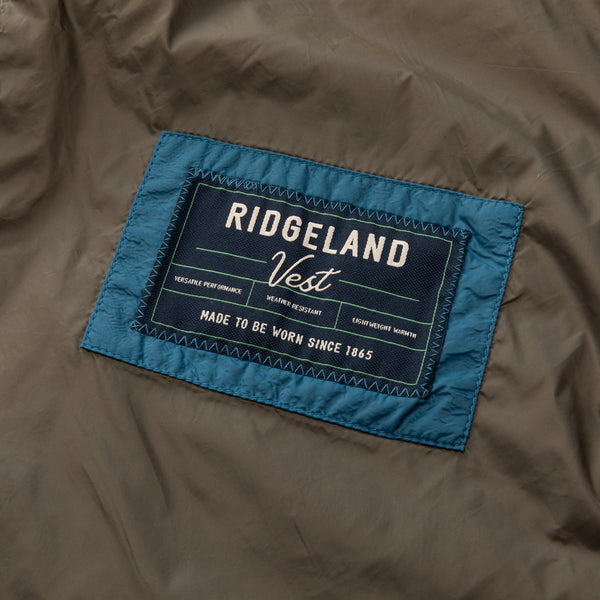 Ridgeland Performance Quilted Vest - Teal Blue