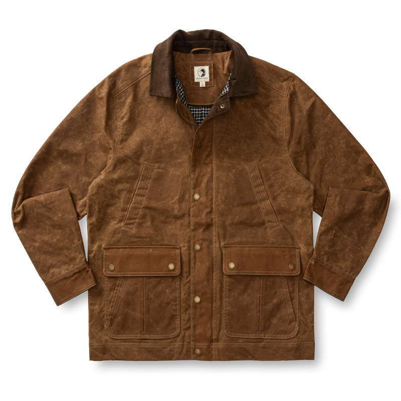 Waxed Duck Canvas Jacket - Buckskin