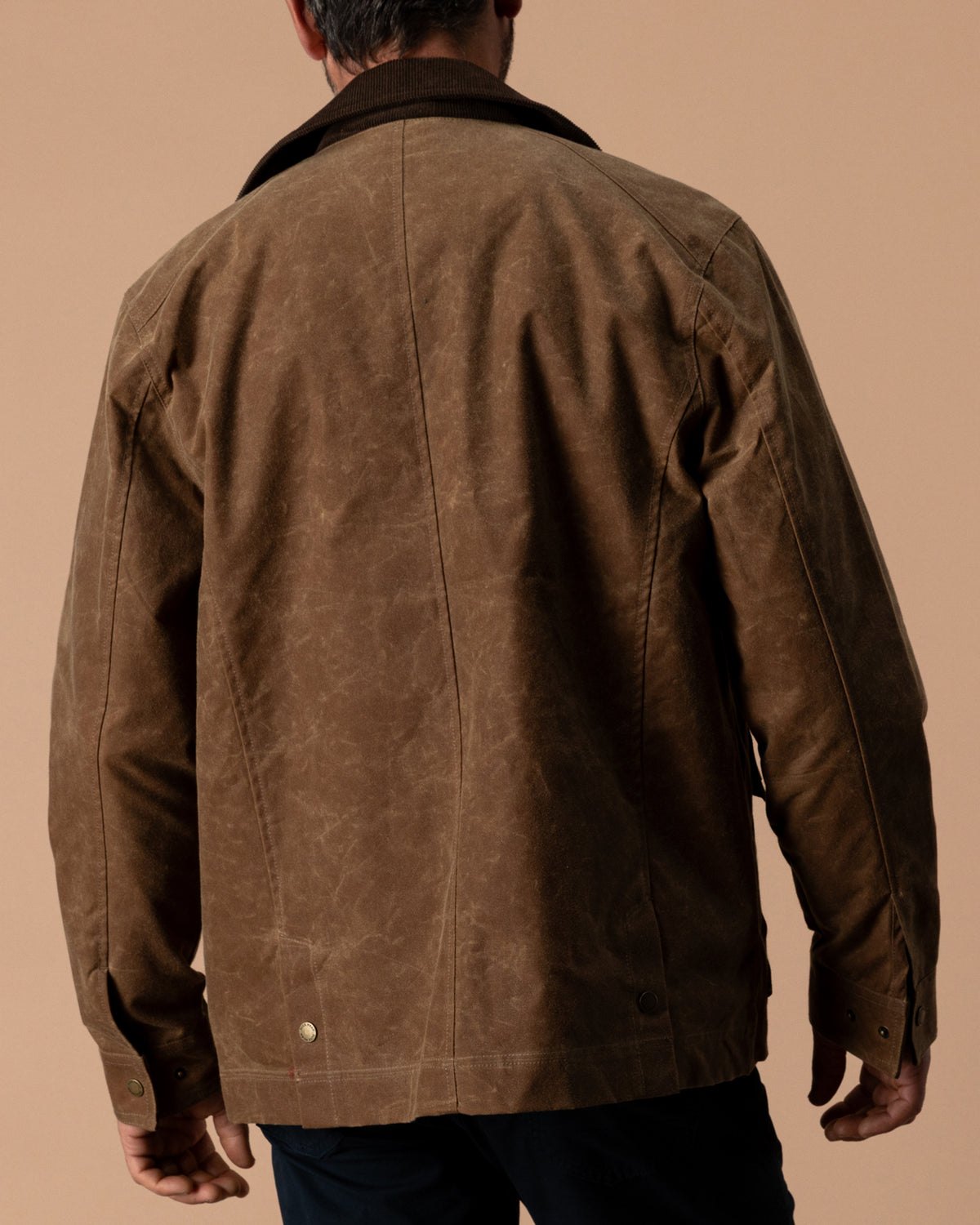 Waxed Duck Canvas Jacket - Buckskin