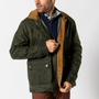 Waxed Duck Canvas Jacket - Deep Olive