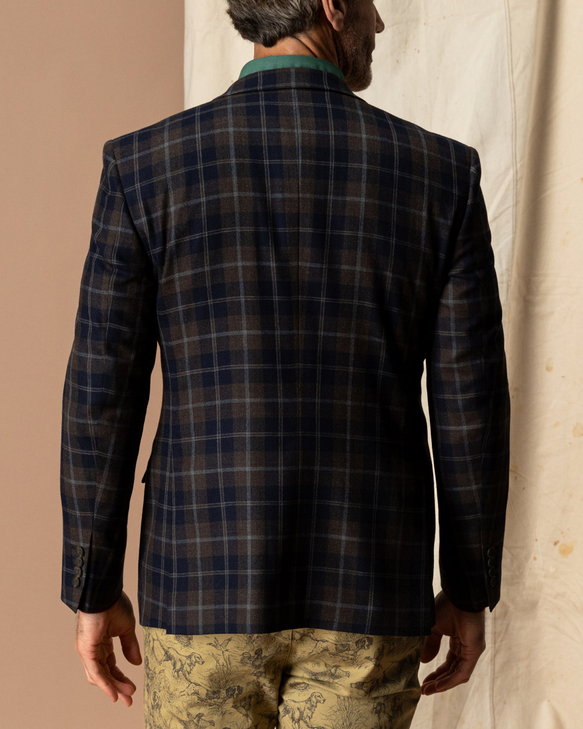 Sutherland Plaid Sport Coat - Coming Soon - Deep Navy