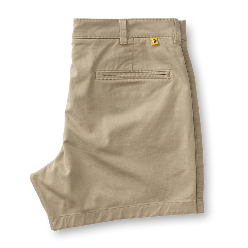 5" Gold School Chino Short - Khaki