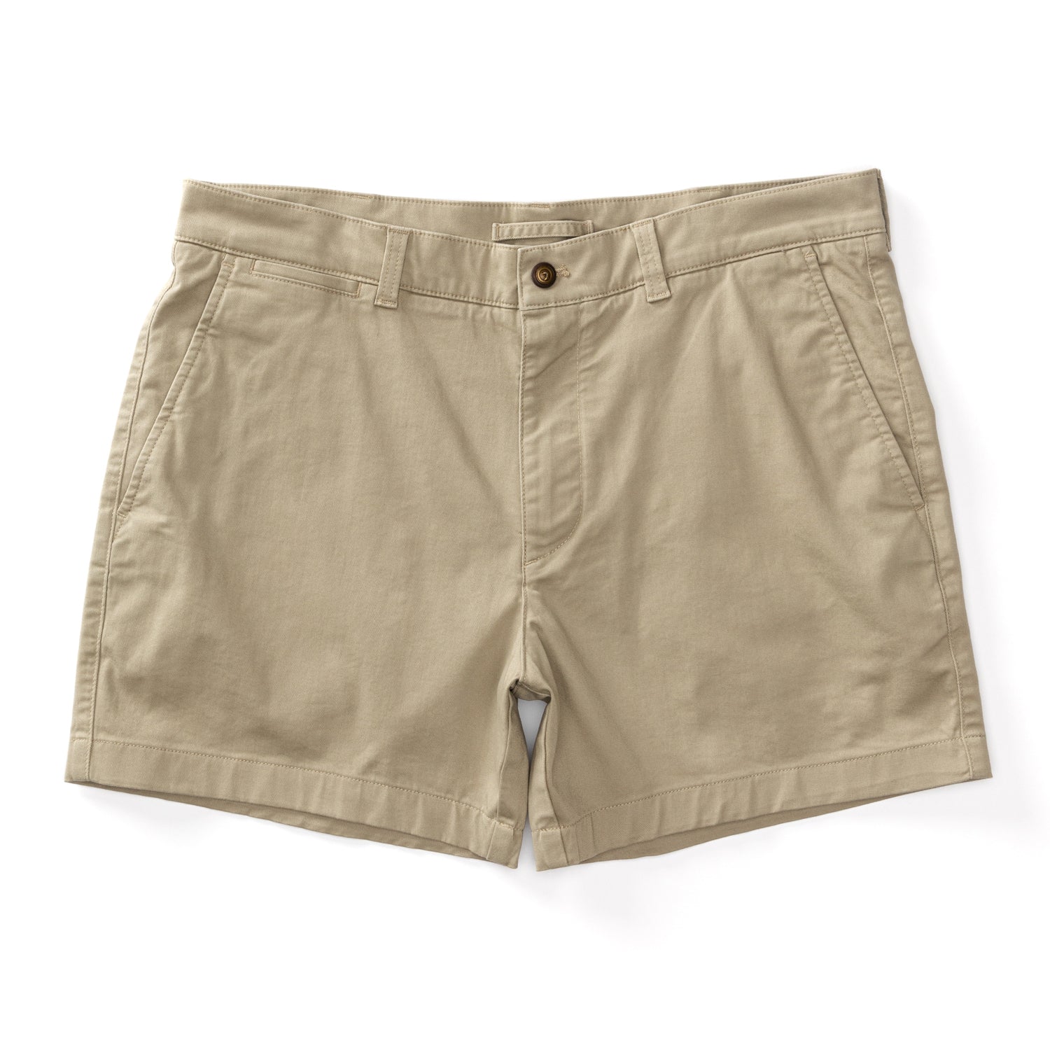 5" Gold School Chino Short - Khaki