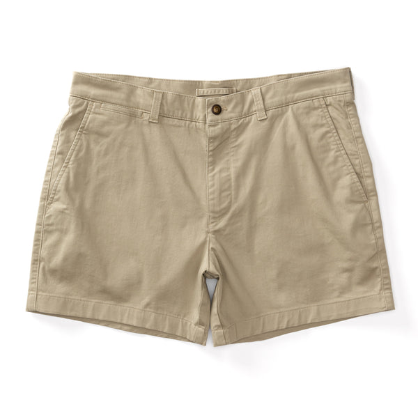 5" Gold School Chino Short - Khaki