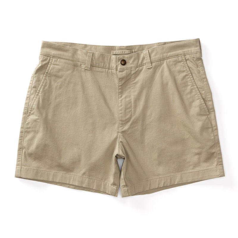 5" Gold School Chino Short - Khaki