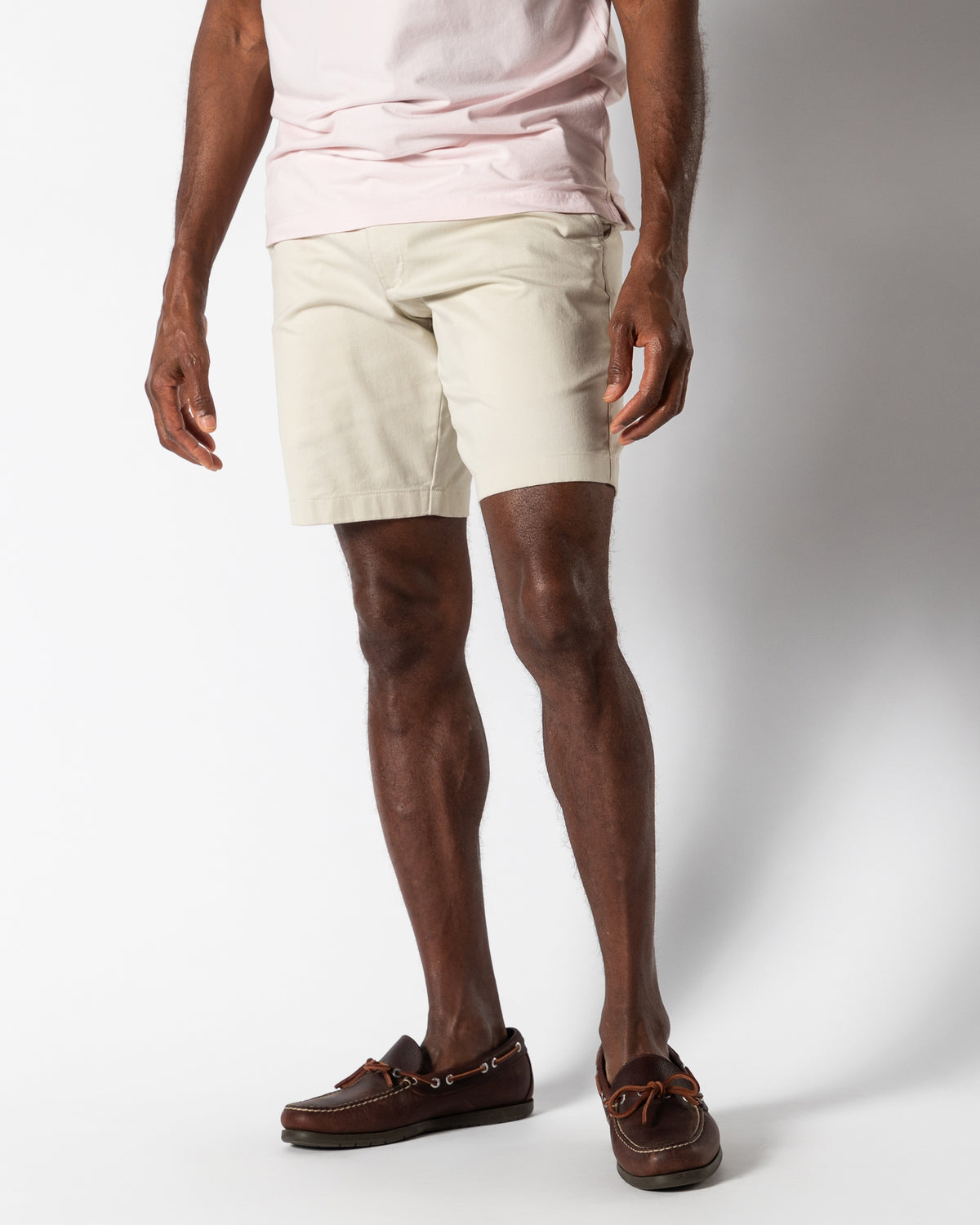 9" Gold School Chino Short - Stone Gold Patch