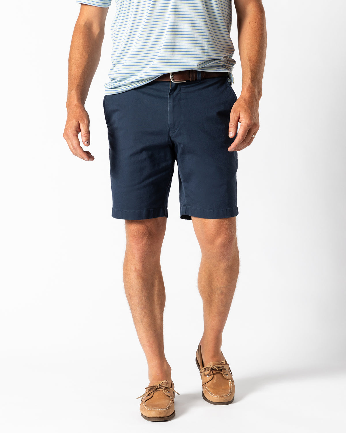 9" Gold School Chino Short - Navy