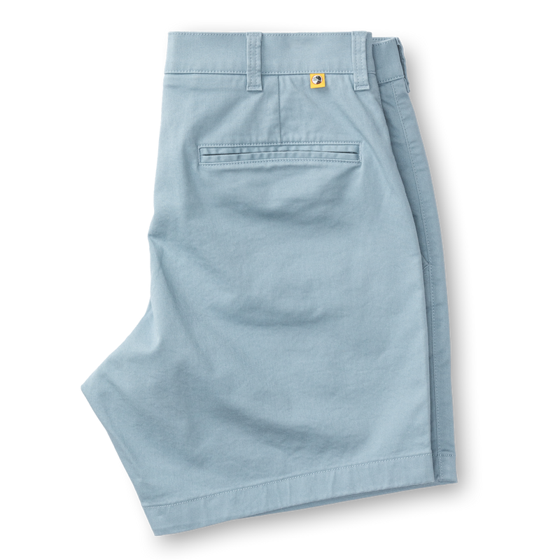 7" Gold School Chino Short - River Blue