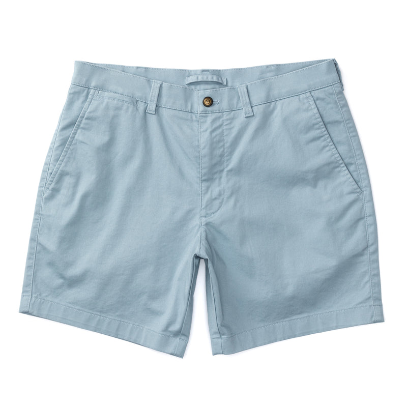 7" Gold School Chino Short - River Blue