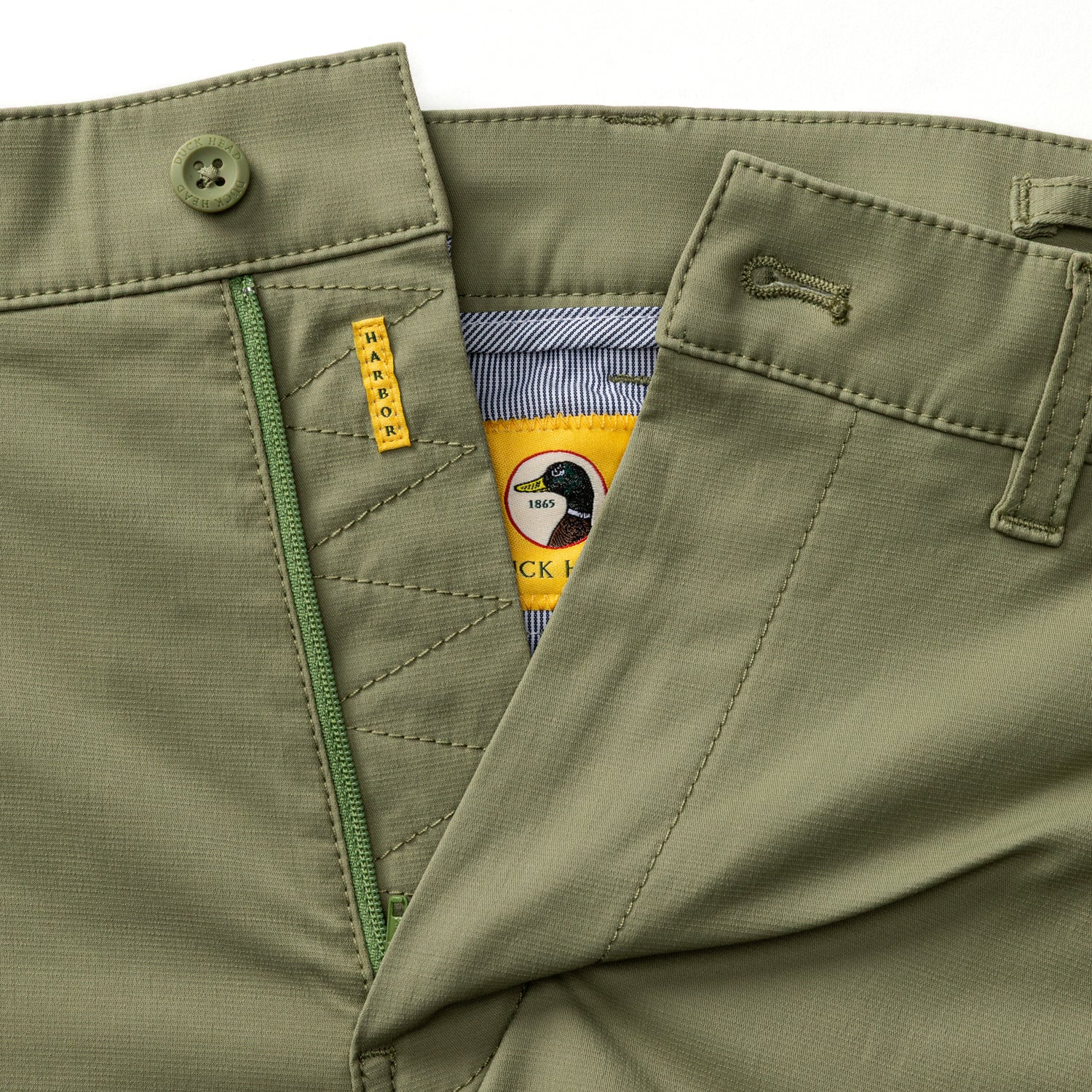 8" Harbor Performance Short - Oil Green