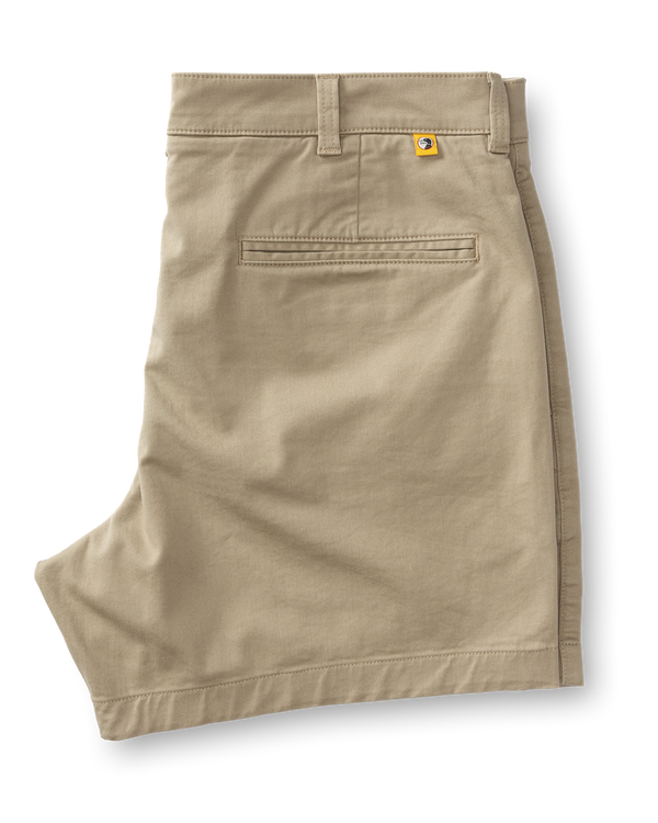 5" Gold School Chino Short - Khaki