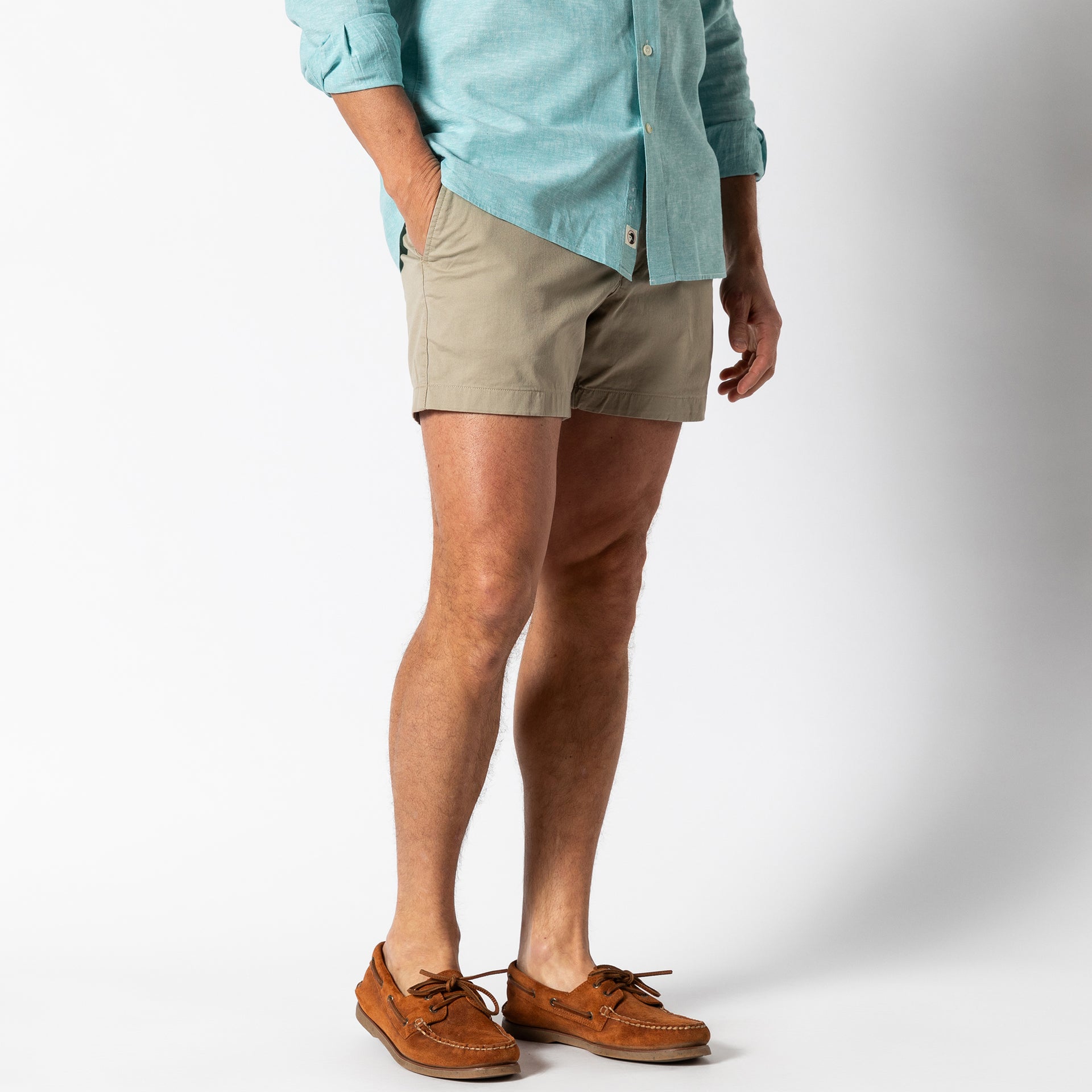 5" Gold School Chino Short