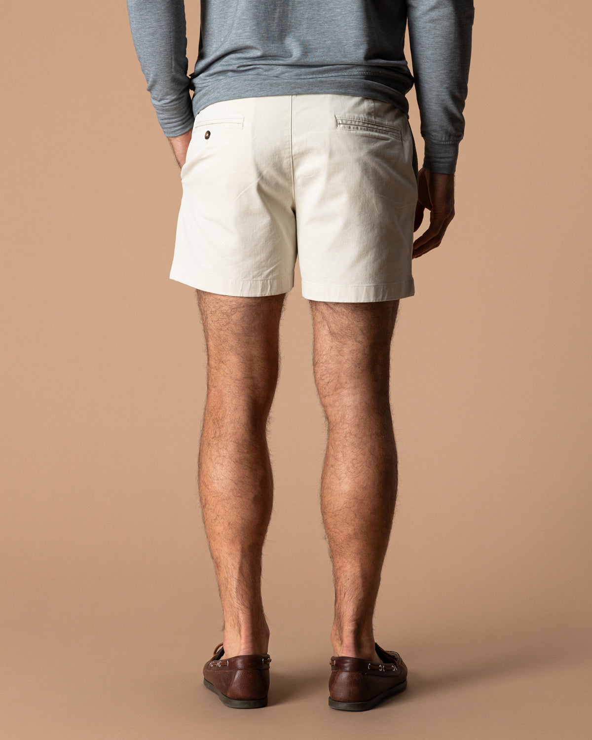 5" Gold School Chino Short - Stone