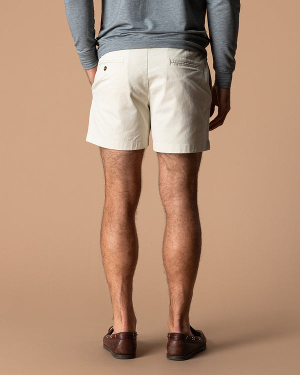 5" Gold School Chino Short - Stone