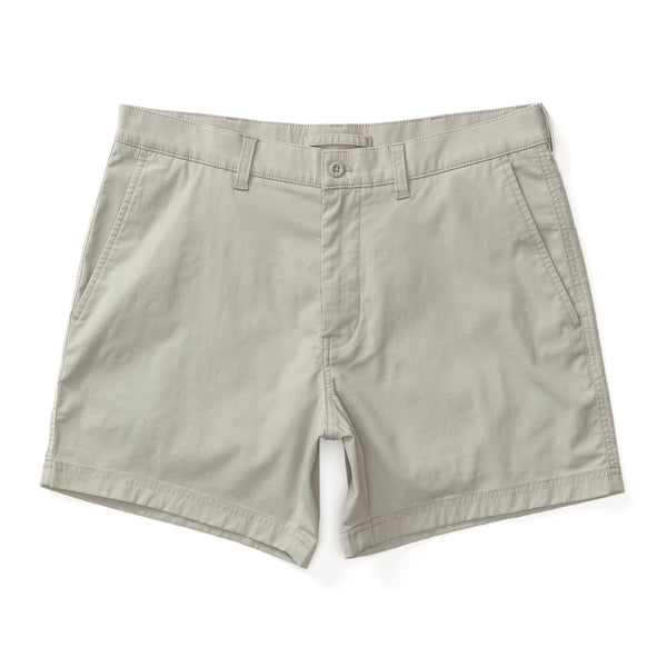 6" Harbor Performance Short - Limestone Grey