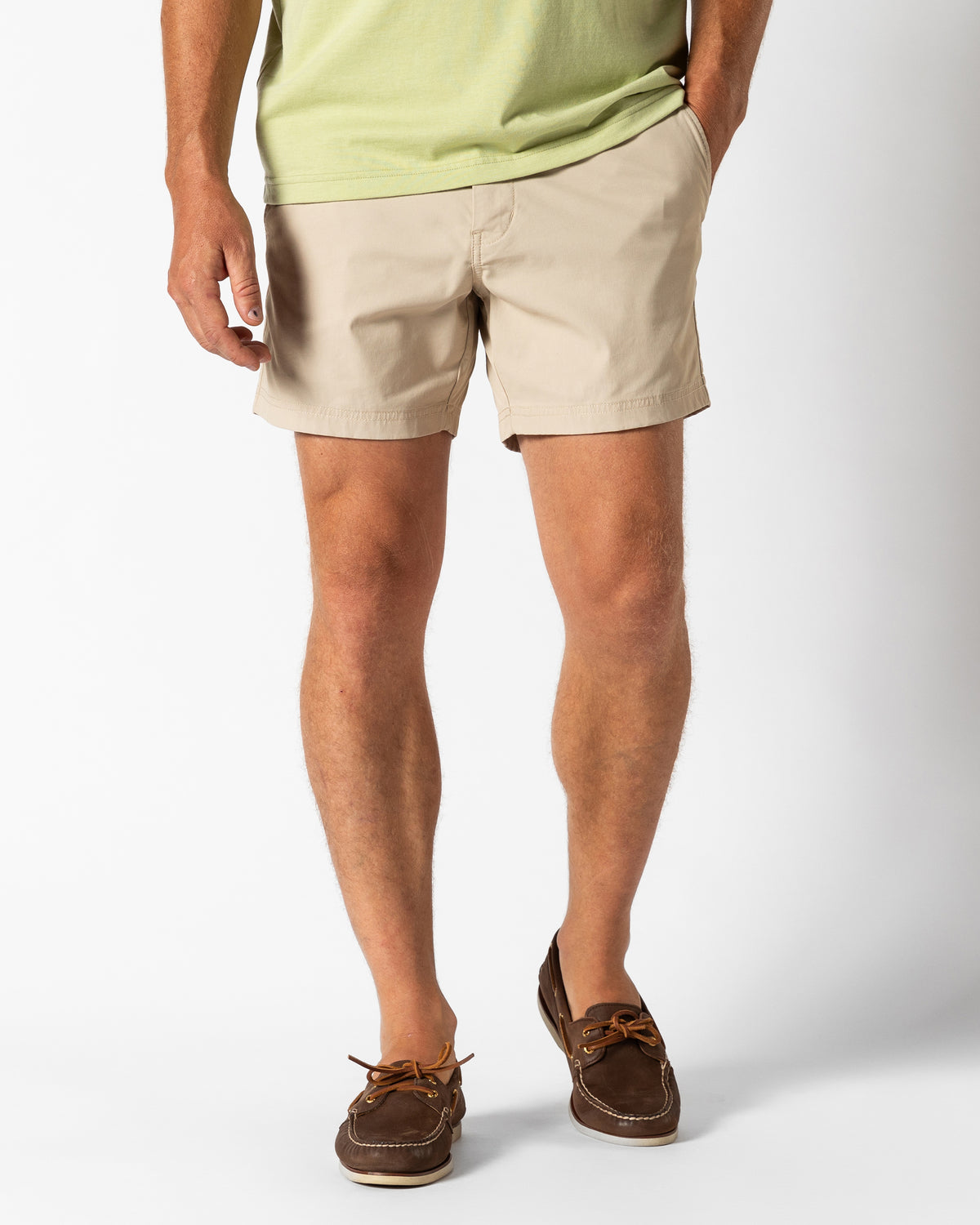 6" Harbor Performance Short - Stone