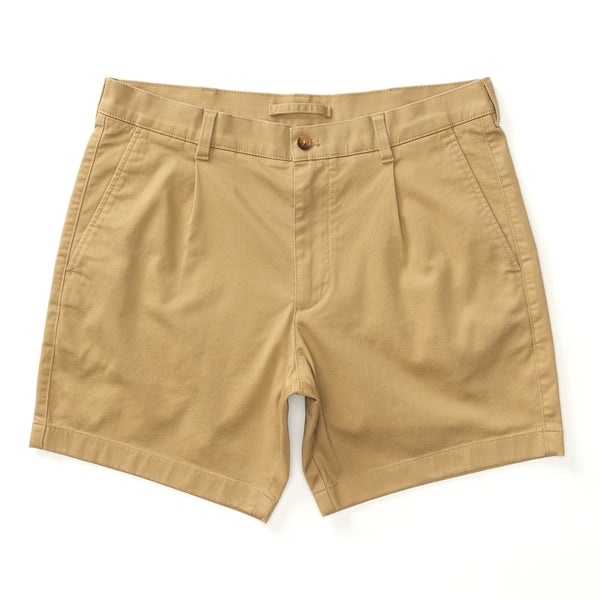 7” Pleated Gold School Chino Short - 160th Anniversary Edition