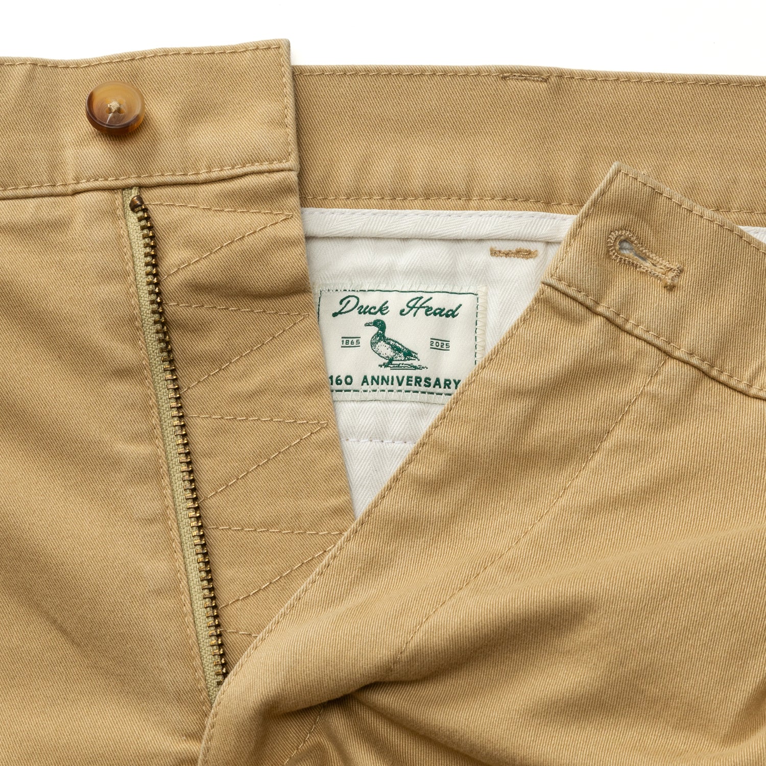 7” Pleated Gold School Chino Short - 160th Anniversary Edition