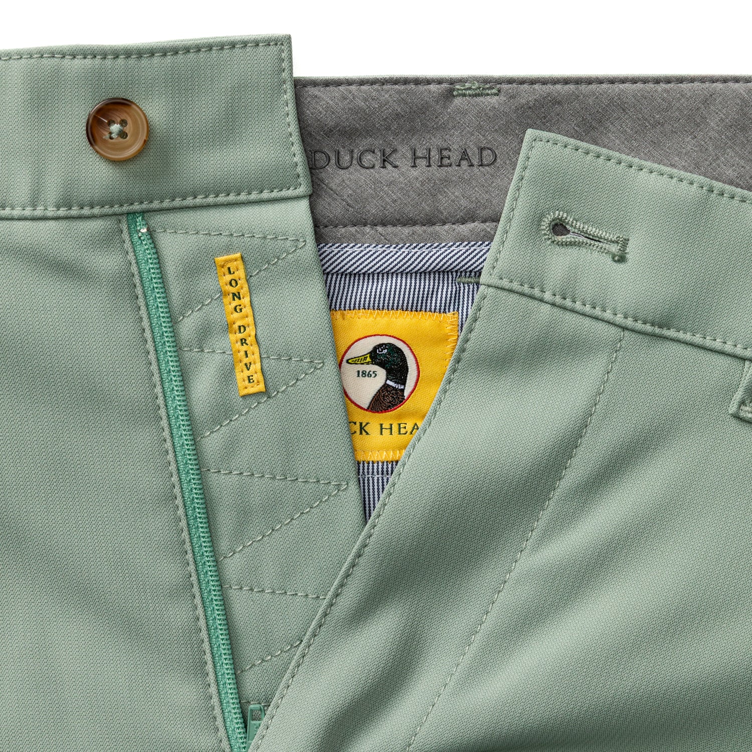 9" Long Drive Performance Short - Spring Olive