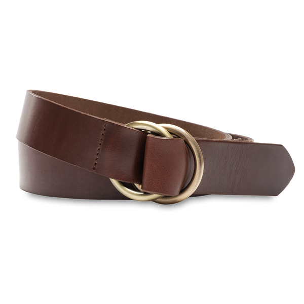 Leather O-Ring Belt