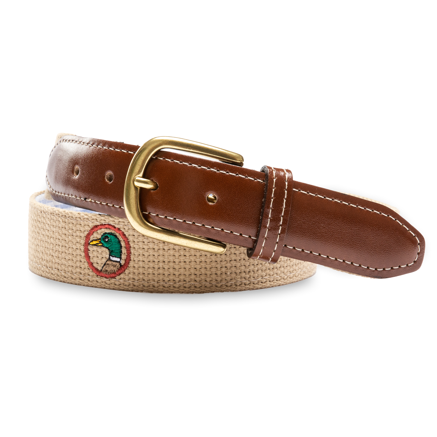 Embroidered Logo Web Belt