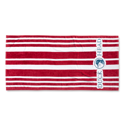 Stripe Logo Beach Towel