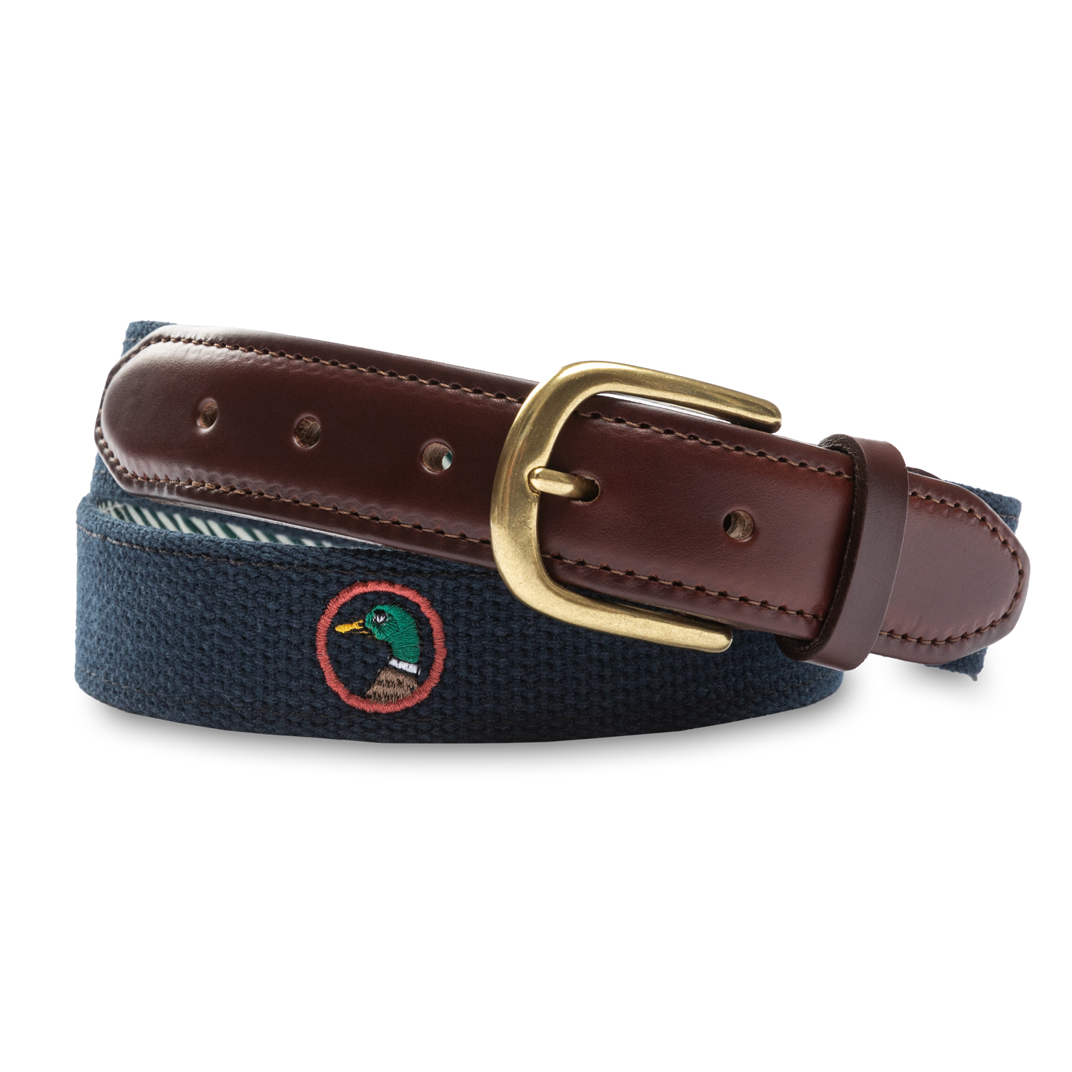 Embroidered Logo Web Belt