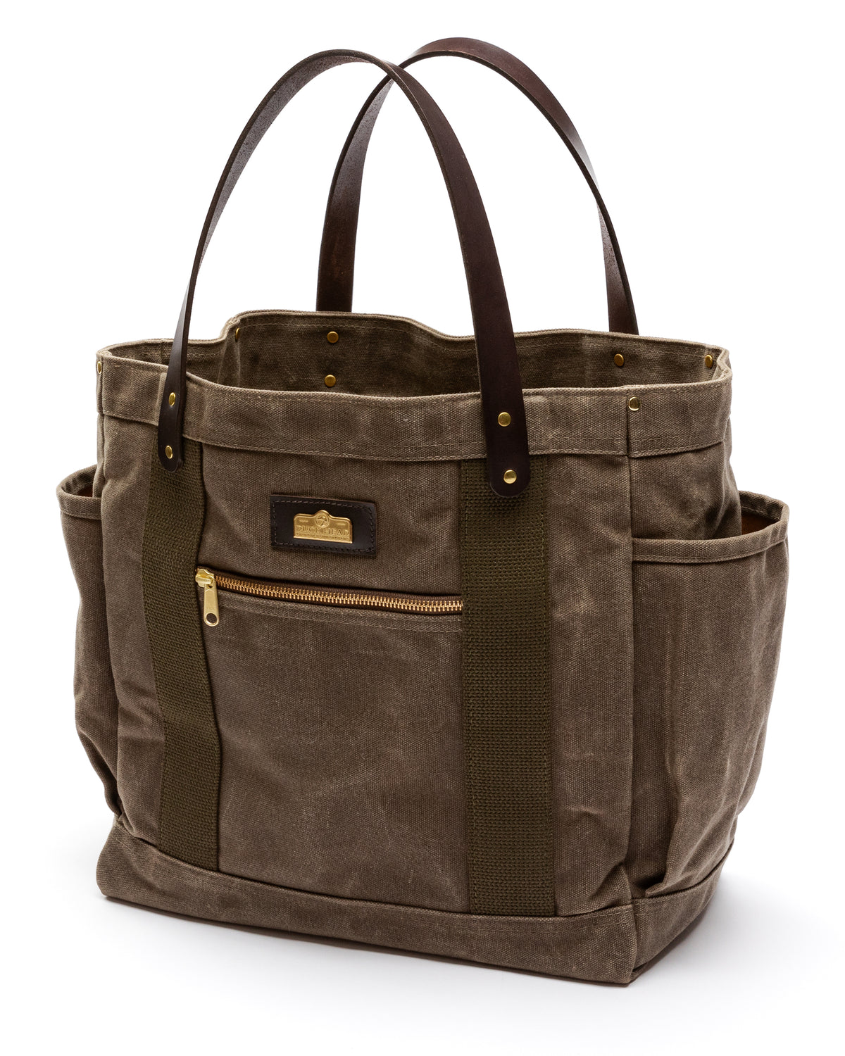 Waxed Canvas Tote - Field Brown