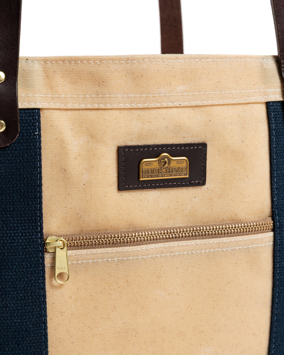 Waxed Canvas Tote - Natural