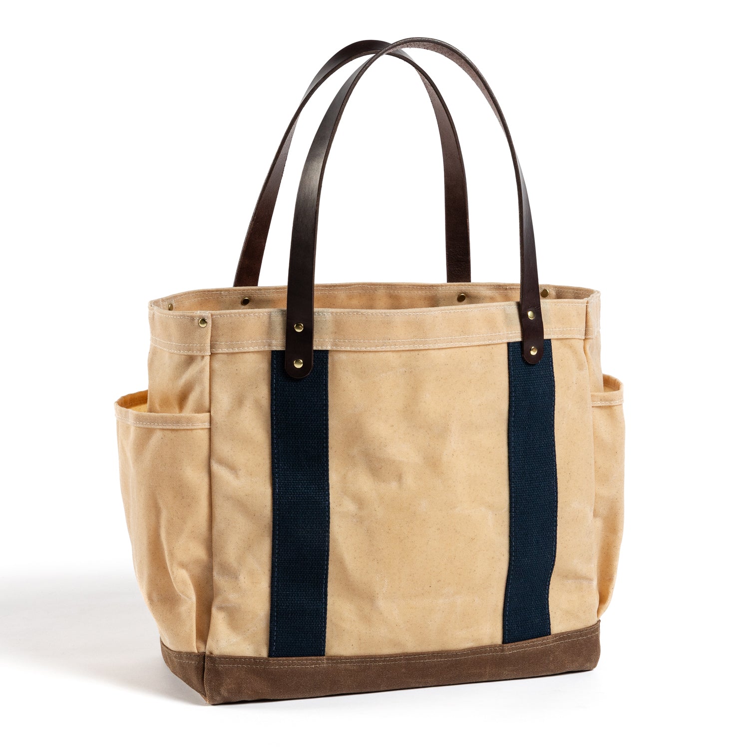Waxed Canvas Tote - Natural