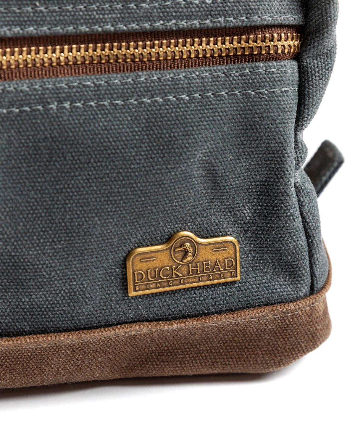 Waxed Canvas Dopp Kit - Charcoal