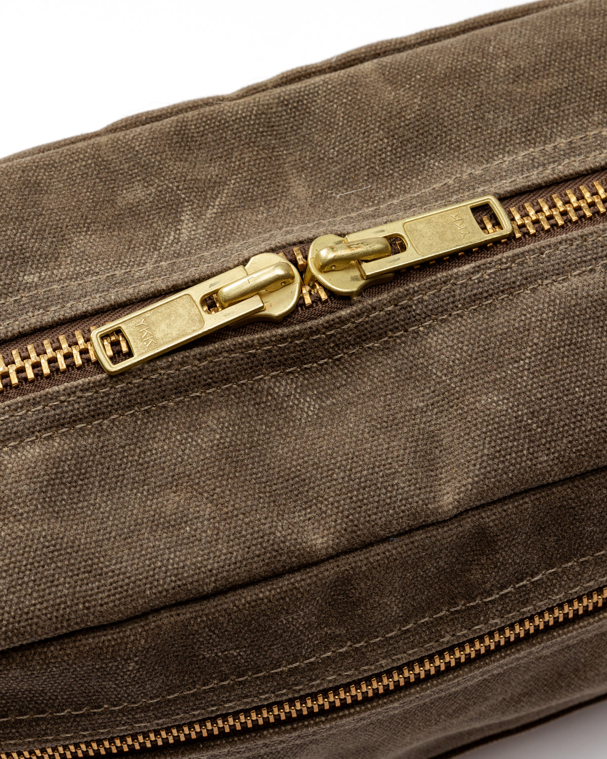 Waxed Canvas Dopp Kit - Field Brown