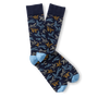 Flying Mallard Sock - Navy