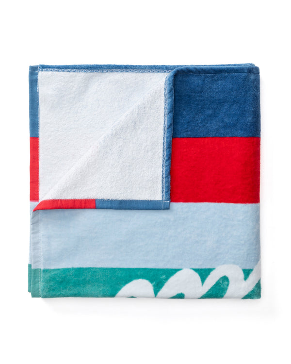 Script Beach Towel