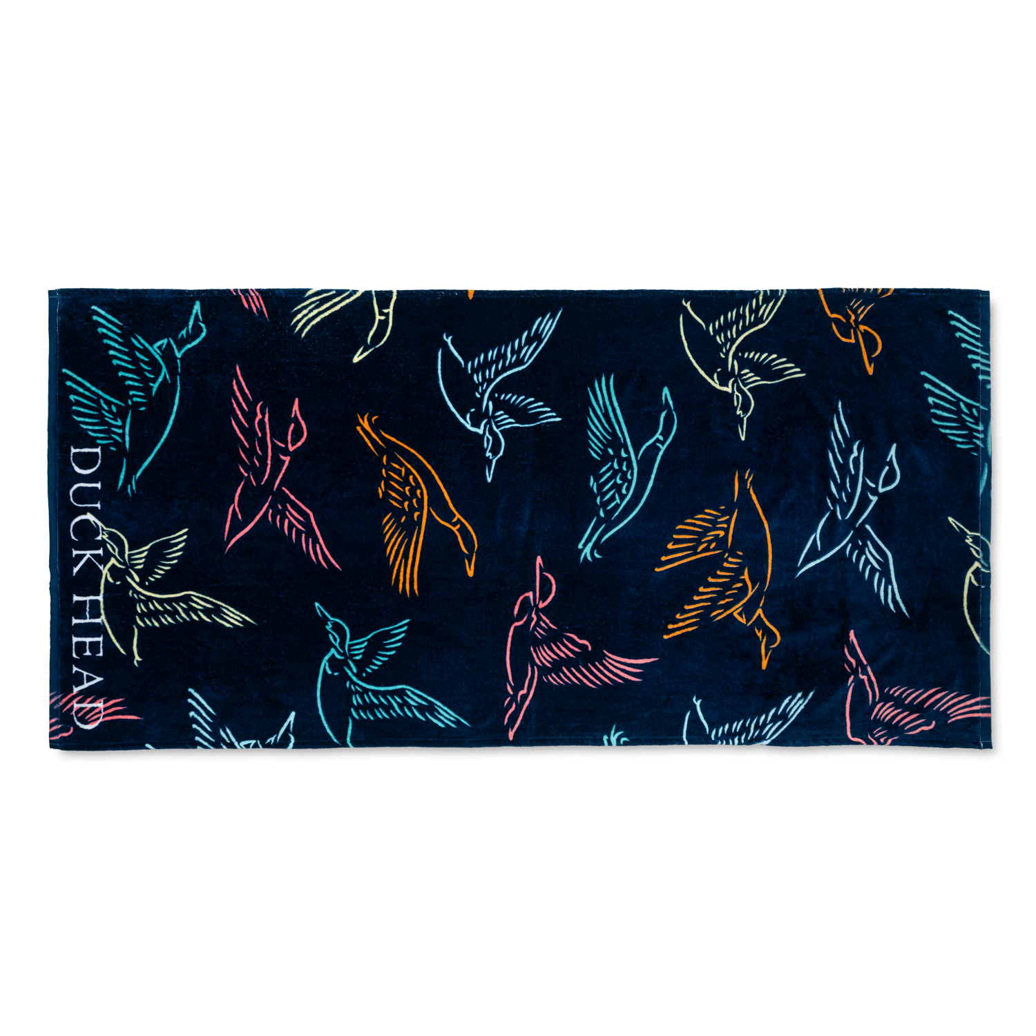 Flying Mallard Beach Towel