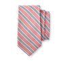 Silk Stripe Tie - Sunwashed Red