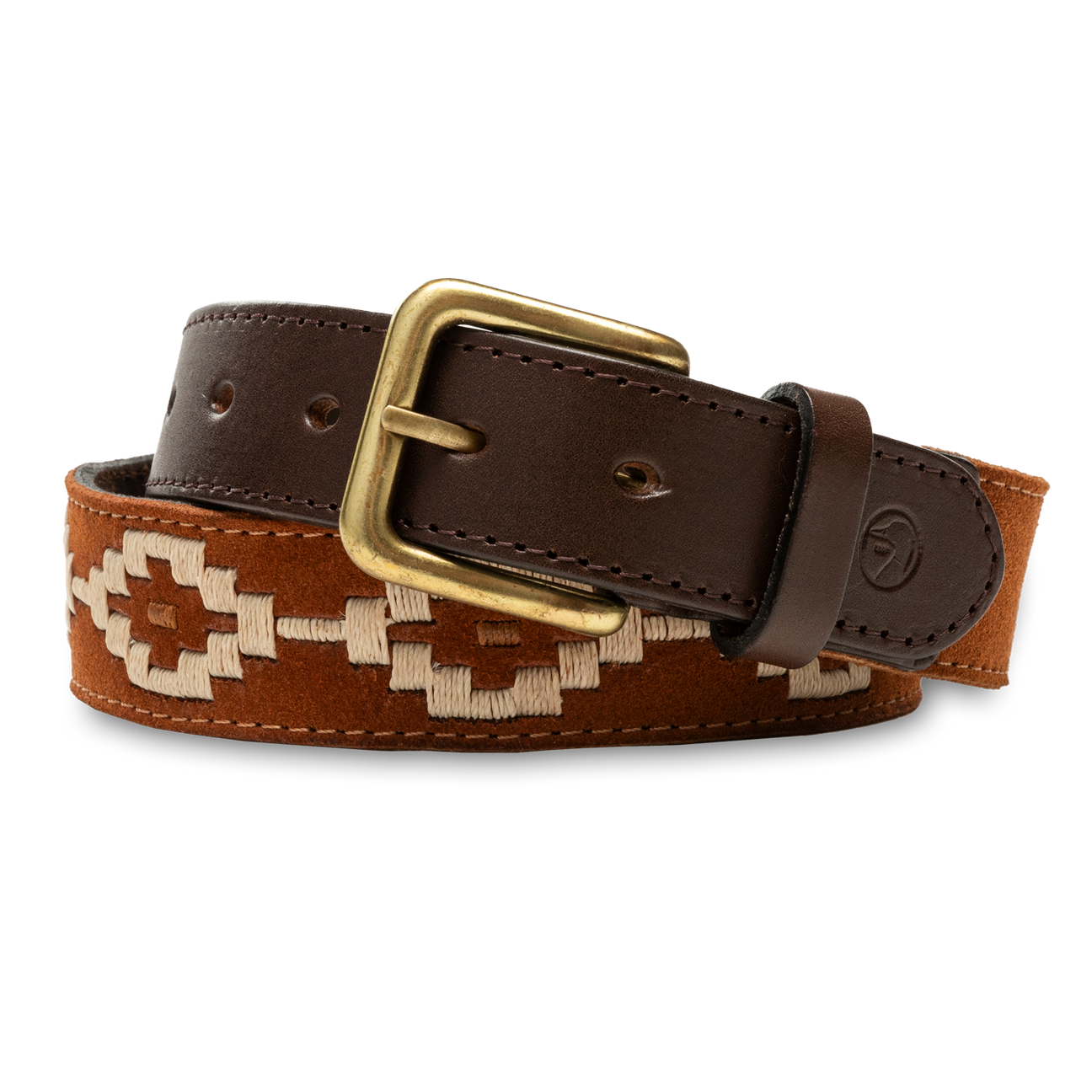 Suede Polo Belt - Tan