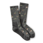 Mallard Merino Wool Sporting Sock - Heather Grey