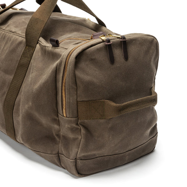 Waxed Canvas Long-Hauler Bag - Field Brown