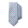 Silk Foulard Tie - Serenity Blue