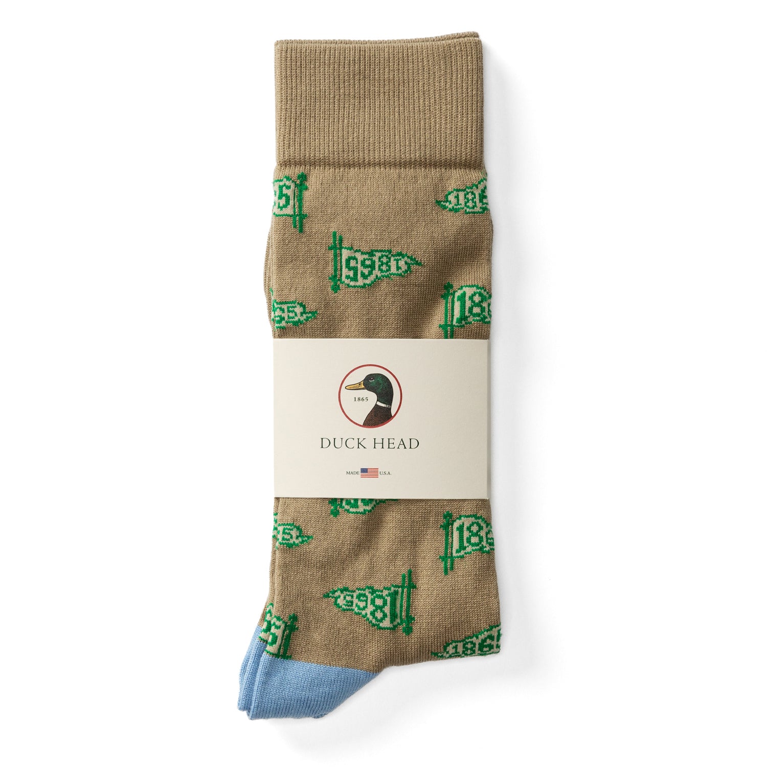 1865 Pennant Sock - Khaki