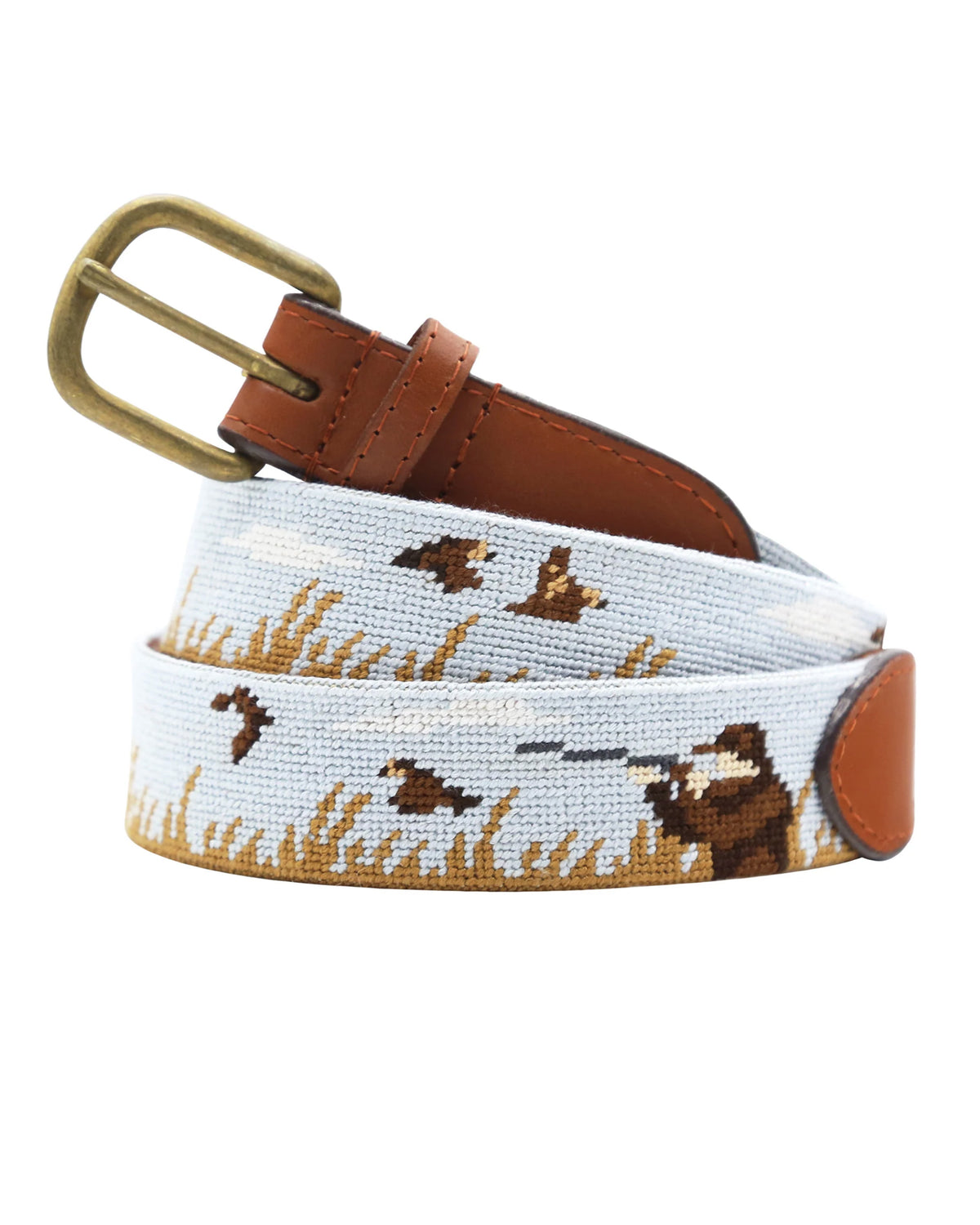 Smathers & Branson Upland Shoot Belt - Light Blue