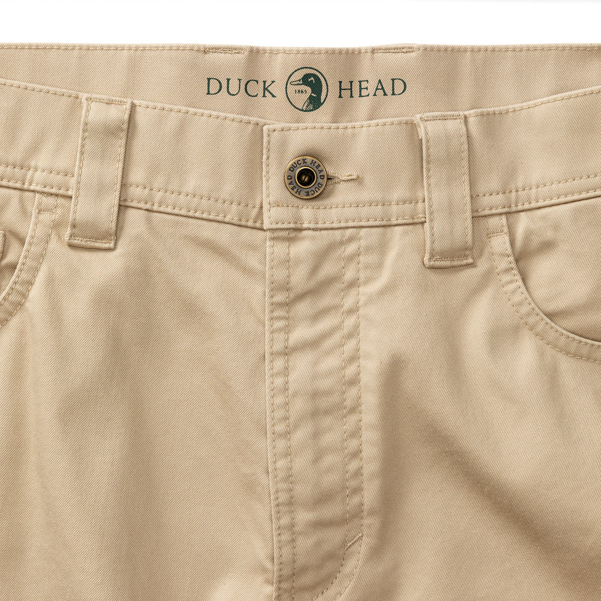 Twill Five-Pocket Briar Pant - Safari – Duck Head