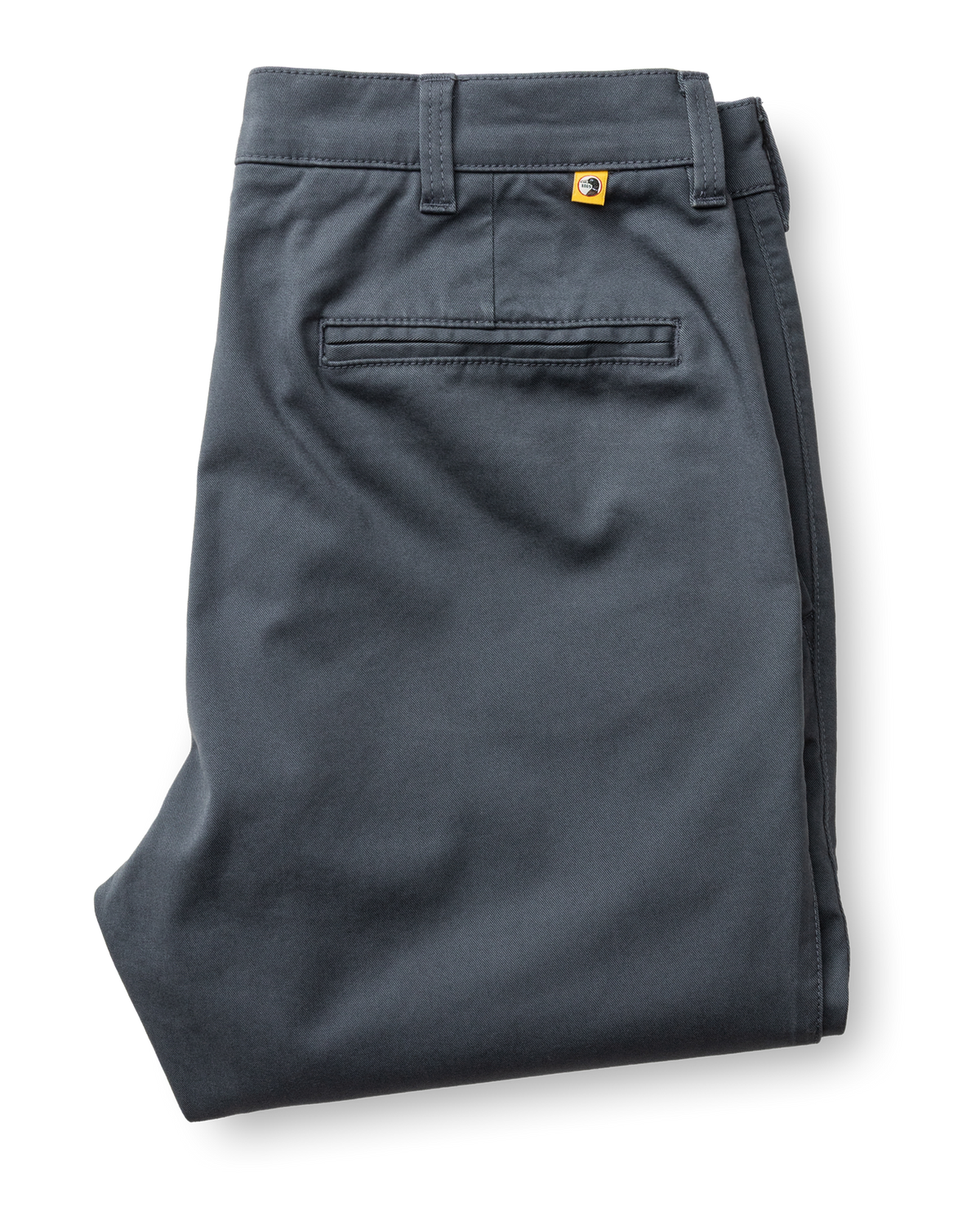 Classic Fit Gold School Chino - Washed Navy