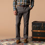 Classic Fit Gold School Chino - Fossil Gray