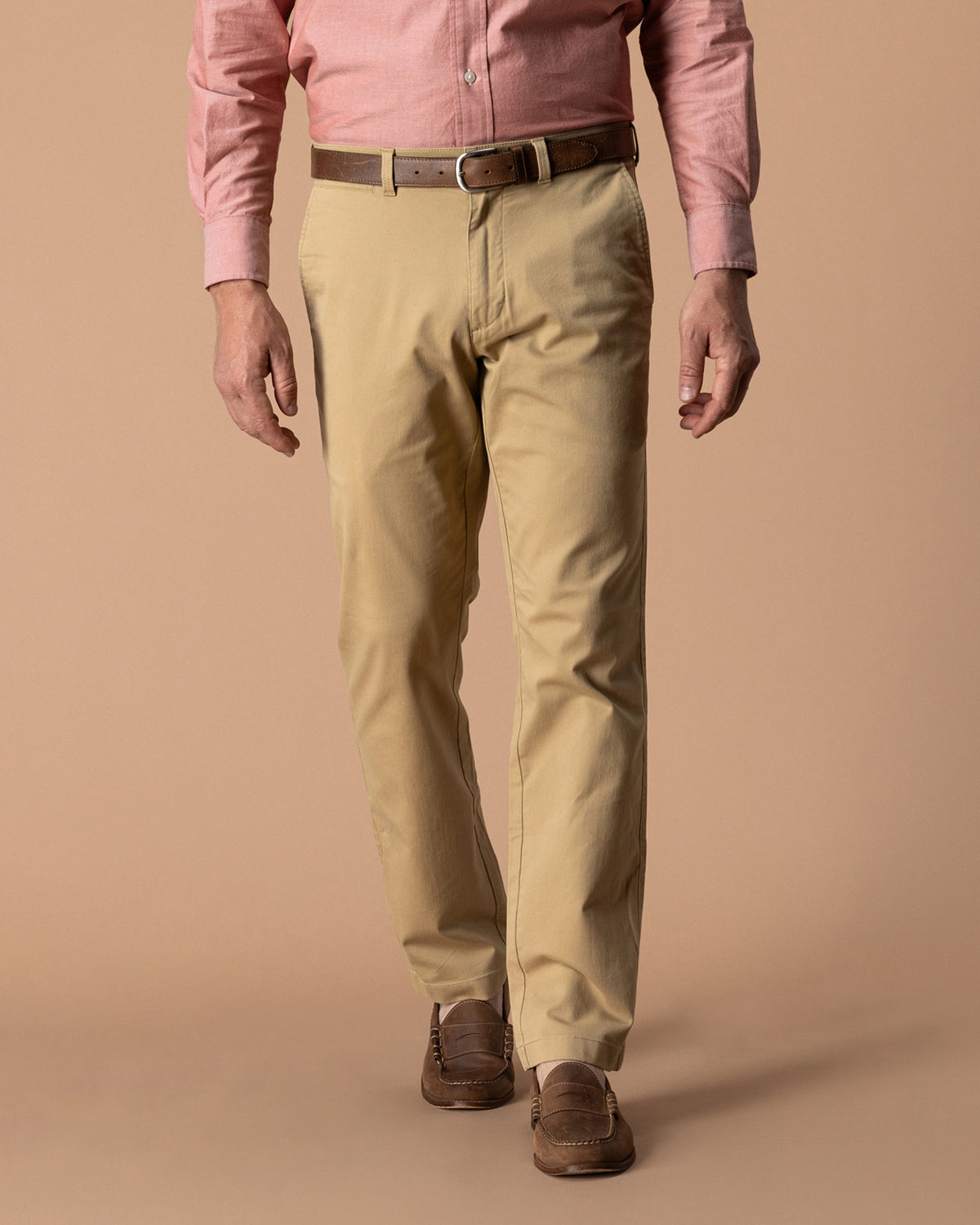 Classic Fit Gold School Chino - Original Khaki