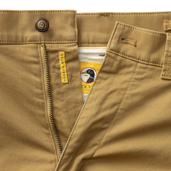 Classic Fit Gold School Chino - Antique Bronze