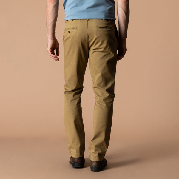 Classic Fit Gold School Chino - Antique Bronze